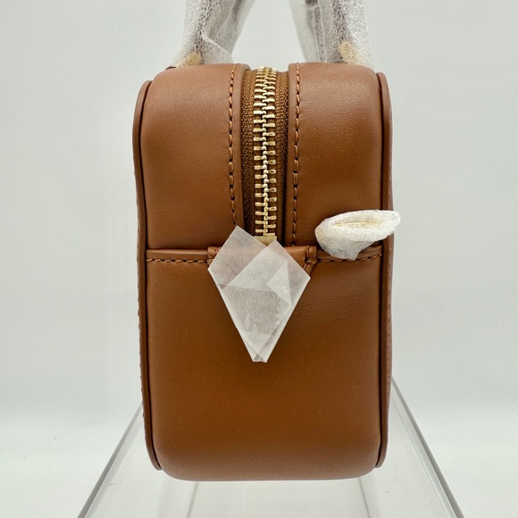 Veronica Beard NWT Boxy Top-Handle Bag Tan Hazel - Picture 4 of 15